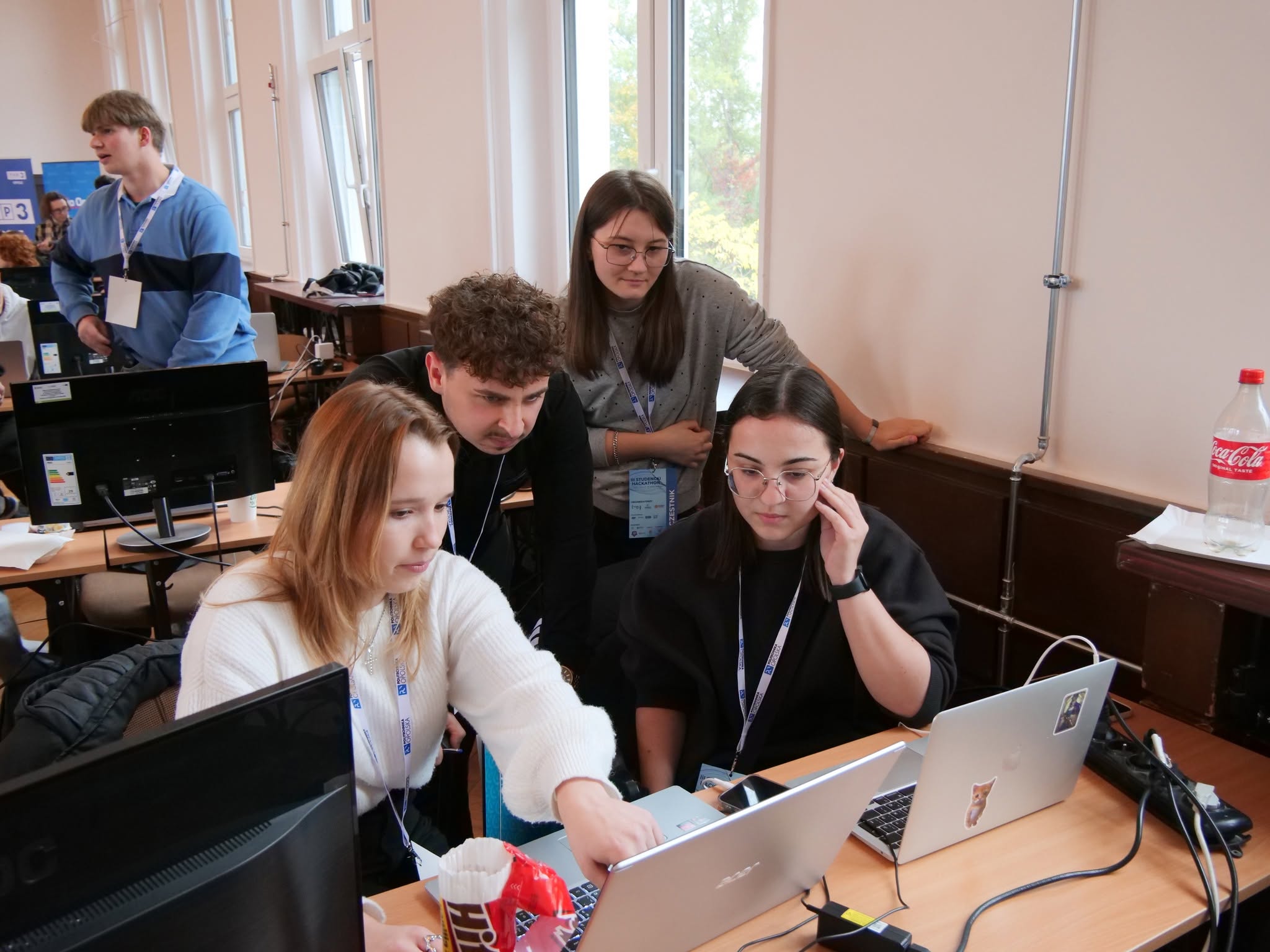 Zdjęcie z hackathonu 4